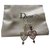 Dior Aretes Plata Metal  ref.116383
