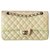 Chanel TIMELESS Beige Olive green Light green Leather  ref.116387