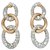 Boucles d'oreilles Pomellato "Tango", en or rose et diamants.  ref.116412