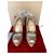 Christian Louboutin a feather Beige Leather  ref.116441