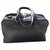 Hermès Victoria-Tasche 35 Blau Leder  ref.116475