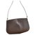 Louis Vuitton Pochette Demi Lune Brown Leather  ref.116525