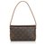Louis Vuitton Monogram Recital Brown Leather Cloth  ref.116567