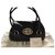 Dior VINTAGE handbags Black Leather  ref.116697