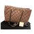 Chanel Taupe shoulder tote Beige Leather  ref.116721