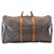 Louis Vuitton Keepall 60 Brown Cloth  ref.116792