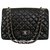 Timeless Chanel Bag zeitlos Jumbo schwarz Leder  ref.116861