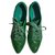 Alexander Mcqueen Sneakers Green Leather  ref.116876