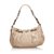 Prada Brown Leather Hobo Bag Beige  ref.116880