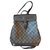 Louis Vuitton backpack soho checkered ebony Cloth  ref.116926