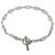 Collar Hermès "Cadena de ancla" en plata..  ref.116957