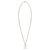 Halskette Chanel CC Elfenbeincreme Silber Metall  ref.116964