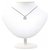 Collar de cristal Chanel CC Plata Metal  ref.116969