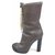 Fendi Brown Leather Lace-Up Platform Boot  ref.117062