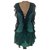 Miss Sixty Dresses Dark green Viscose  ref.117083