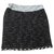 Chanel die Röcke Schwarz Mehrfarben Beige Tweed  ref.117124