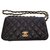 Chanel timeless shoulder bag new shoulder strap Black Lambskin  ref.117145