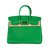 Hermès Birkin 35 commande spéciale en togo vert bambou, bijouterie dorée, état neuf ! Cuir  ref.117213