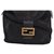 Fendi Vintage Shoulder Bag Black Suede  ref.117234