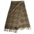 Burberry cashmere scarf Brown Beige  ref.117296