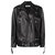 Acne Myrtle Leather Jacket Black Lambskin  ref.117303