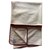 Plaid cachemire Hermès de la collection Panama Blanc cassé  ref.117379