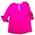 blusa ZAPA rosa fúcsia Poliéster  ref.117390