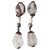 Yves saint Laurent vintage crystal earrings  ref.117424