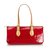 Louis Vuitton Red Vernis Palisander Rot Leder Lackleder  ref.117504