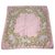 Chanel Lenços de seda Rosa Bordeaux  ref.117603