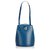 Louis Vuitton Blue Epi Cluny Pelle  ref.117714