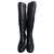 Chanel Boots Black Leather  ref.117845
