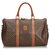 Céline Celine Brown Macadam Duffle Bag Leather Plastic  ref.117922