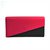 Yves Saint Laurent Embreagem de couro preto YSL bicolor Rosa Bezerro-como bezerro  ref.117929
