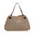 Gucci Brown Jacquard GG Eclipse Tote Bag Light brown Leather Cloth  ref.118141