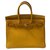 Hermès Birkin Amarelo Couro  ref.118350