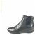 Prada Black Leather Flat Ankle Boot  ref.118421