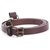 Cintura in pelle marrone Burberry Marrone scuro Vitello simile a un vitello  ref.118422