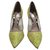 Sebastian High heels Yellow Lace  ref.118524