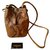 Autre Marque OMBELINE Paris Bag in Snake Leather Brown Exotic leather  ref.118743