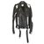 Perfecto leather jacket Sallie IRO Black White  ref.118856