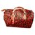 Louis Vuitton Speedy 30cm collection Stephen Sprousse Cuir Toile Marron Orange  ref.118893