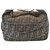 Fendi Zucca Hand Bag Brown Cloth  ref.119320