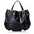 Cartella Britt in pelle nera Gucci - vista 3