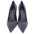 Sergio Rossi heels - New with tag Grey Suede  ref.119655