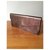 Pochette Yves Saint Laurent Cuir Aspect Croco Marron Métallisé  - vue 2