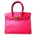 Hermès HERMES BIRKIN 30 Pink Leather  ref.119703