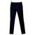 Prada I pantaloni Blu navy Scamosciato  ref.120029