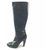Prada Black Leather Knee-High Boot  ref.120063