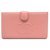 Chanel Pink - zeitlose Geldbörse aus Frankreich Leder  ref.120104